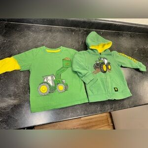 John Deere Green and Yellow Kids' Tractor Apparel